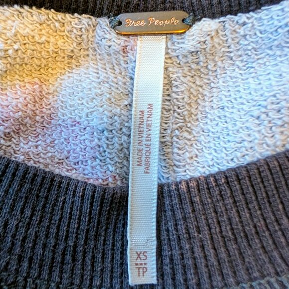 Free People Floral Sweatshirt - Picture 3 of 5